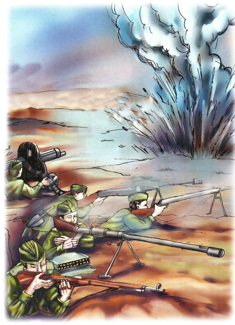 Рисунки на военную тему